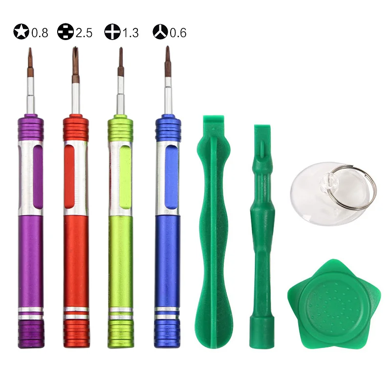 

8pcs/lot Mobile Phone Repair Tools Kit Spudger Pry Opening Tool Screwdriver Set For iPhone 7 7Plus Hand Tools set