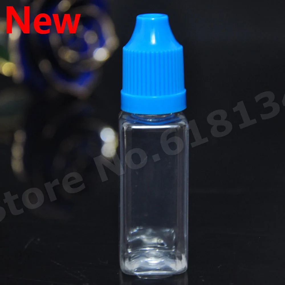 1000pcs dropper 10ml bottle, 30ml rectangle PET liquid bottles, 15ml empty vape oil bottle