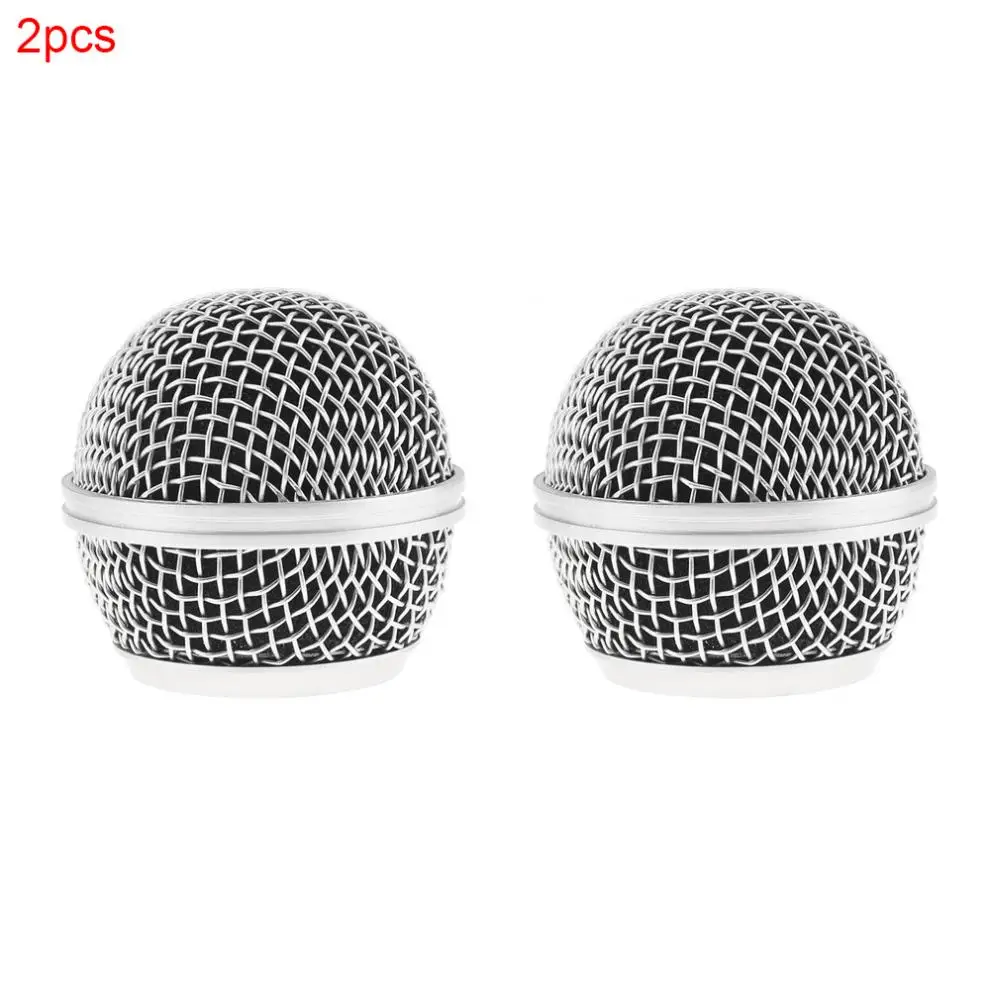 2Pcs Professional Replacement Ball Head Mesh Microphone Grille Fits For Shure Beta58 Beta58A Sm58 Sm58S Sm58Lc huismerk kopen in de aanbieding 2Pcs Professional Replacement Ball Head Mesh Microphone Grille Fits For Shure Beta58 Beta58A Sm58 Sm58S Sm58Lc huismerk kopen in de aanbieding