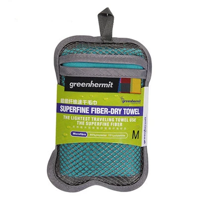 

Greenhermit 25*35cm Ultralight Microfiber Towel Sport Quick Dry Travel Towel Swimming Beach Towel Brand Gym Towel TB-5101