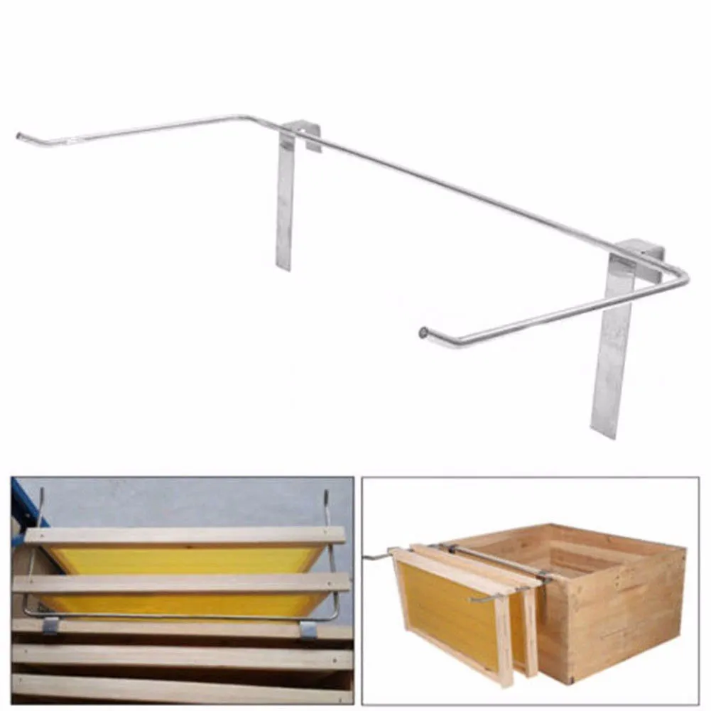 

Silver Stainless Steel Beekeeping Frame Holder Bee Hive Perch No Rust Tool JDH99