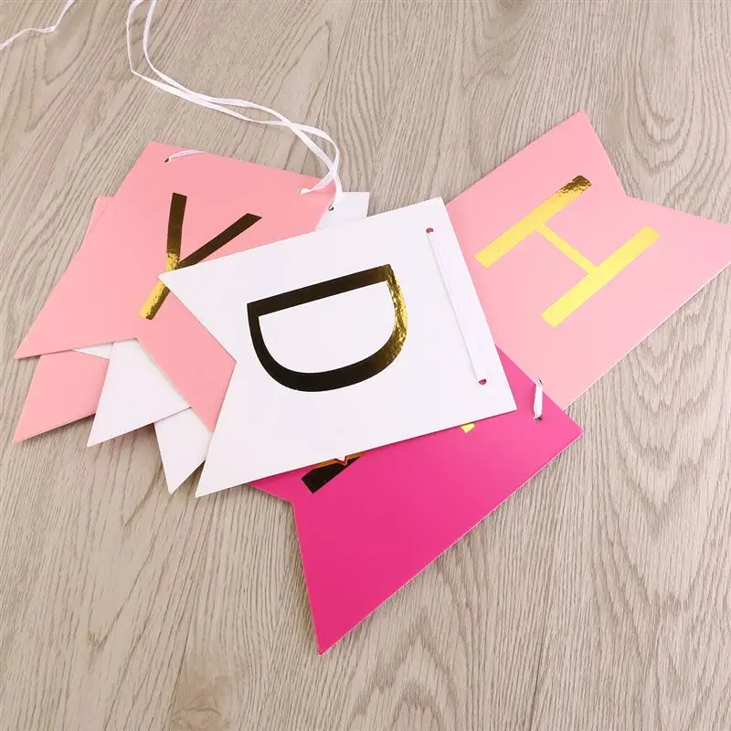 colorful happy birthday banner
