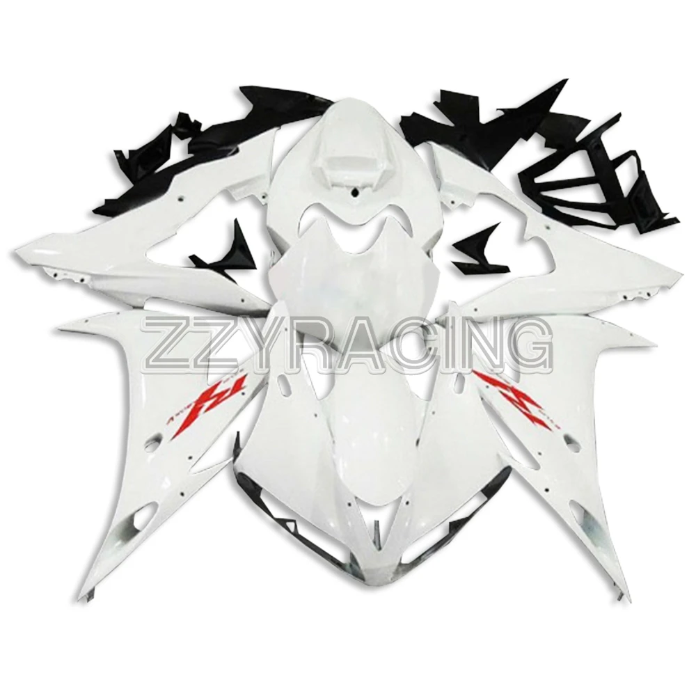 

Injection Fairings for Yamaha YZF R1 2004 2005 2006 Panels ABS Plastic YZF1000 04 05 06 Full New Body Work White Cover Set Hulls