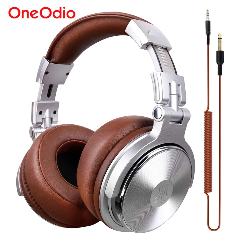 Oneodio Headphones Professional Studio Dynamic Stereo DJ Headphone With Microphone HIFI Wired Headset Monitoring For Music Phone|Headphone/Headset| - AliExpress