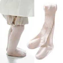 Baby Toddlers Trousers Kids Girls Knee High Pantyhose Slim Stockings Pants 0 5Y S01