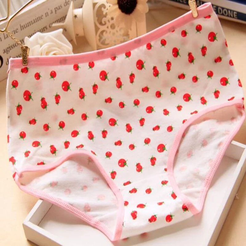 Soft Cotton Young Girl Briefs Girls Panties Candy Colors Kids Underwear