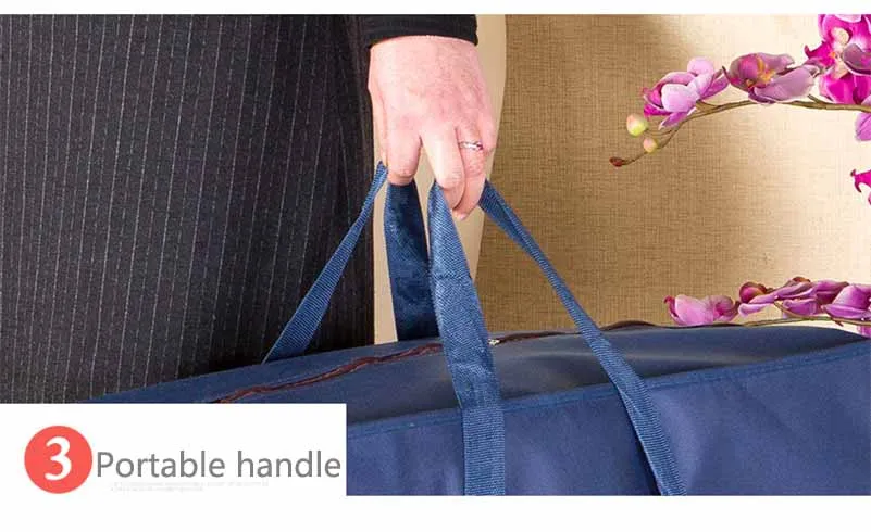 L-XL, размер 120л, большая Вместительная дорожная сумка, переносная сумка для багажа, Складная Водонепроницаемая Нетканая сумка, сумка-тоут