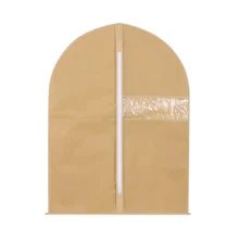 1 шт. пылезащитный чехол для одежды пылезащитный чехол для костюма платье одежда сумка Нетканая Ткань Висячие Пальто для хранения Куртка Защита