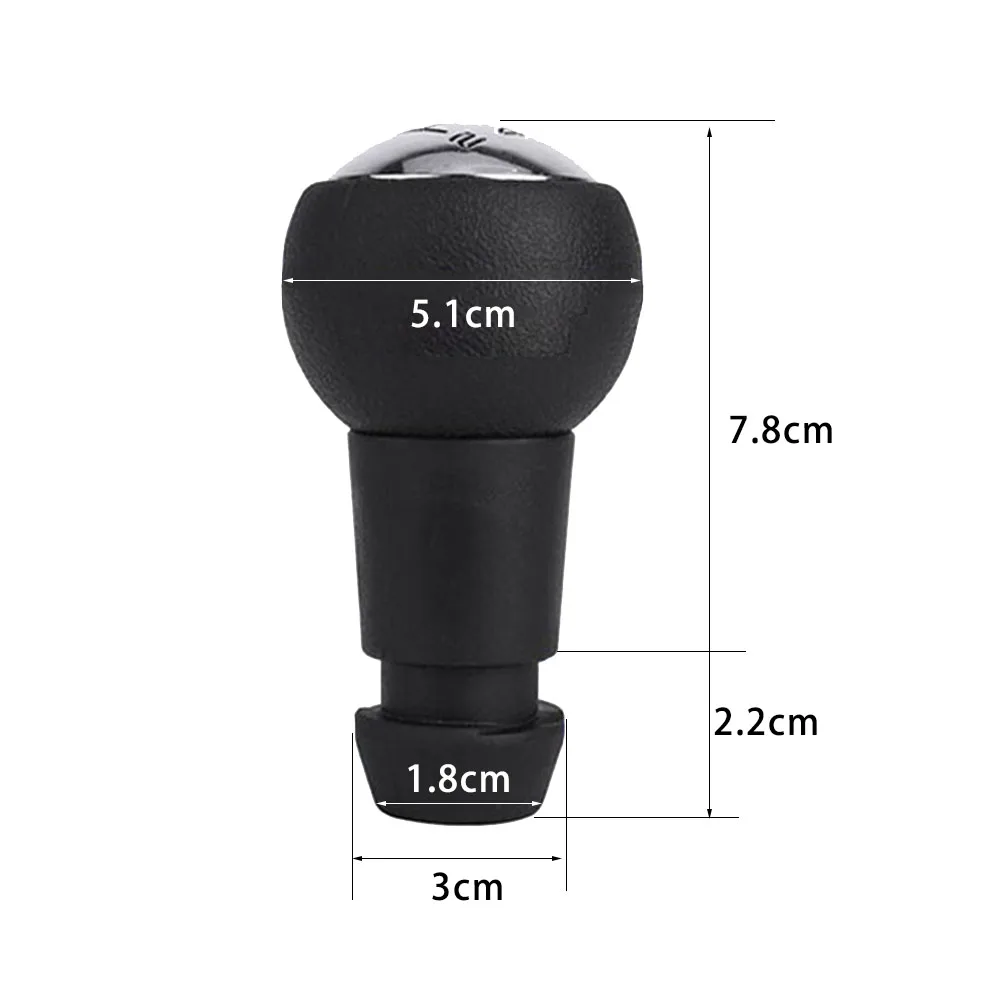 5 Speed Car Gear Shift Knob Shifter Stick For Peugeot 306 307 308 407 2008 3008 PARTNER B9 TEPEE for Citroen C3 C4 C8 Picasso