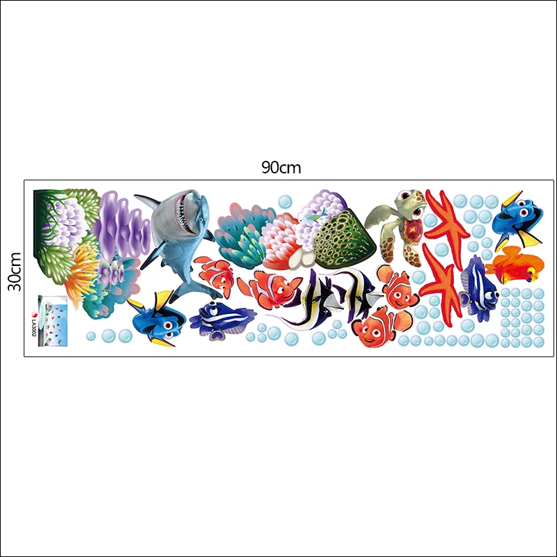 Find Nemo Dory Fish Wall Decoration For Kids Room Bathroom Decorative Stickers DIY Cartoon Movie Animal Mural Art Children Gifts Find Nemo Dory Fish Wall Decoration For Kids Room Bathroom Decorative Stickers DIY Cartoon Movie Animal Mural Art Children Gifts