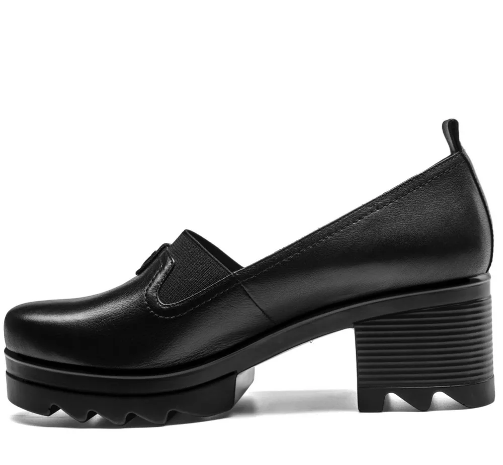 Genuine Leather High Heels (4)