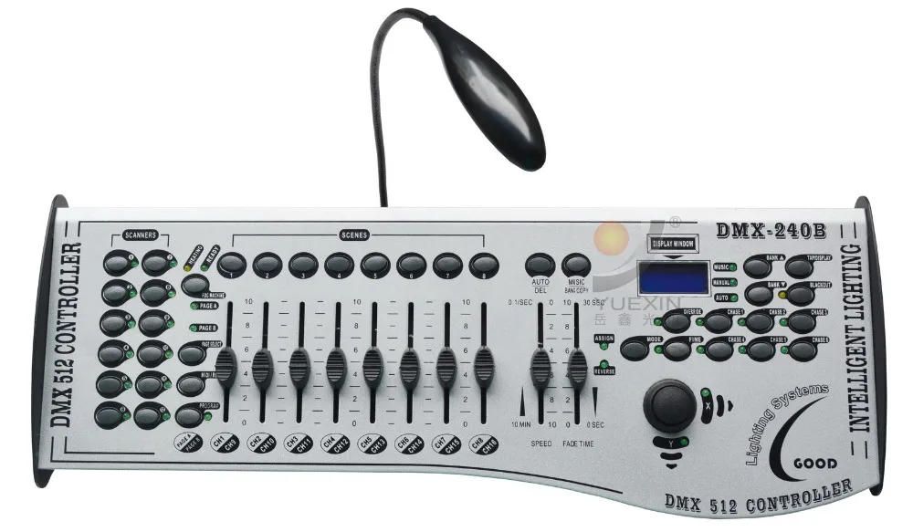 DMX-240B консольный DMX 512 контроллер контроллеры освещения DJ диско оборудование |