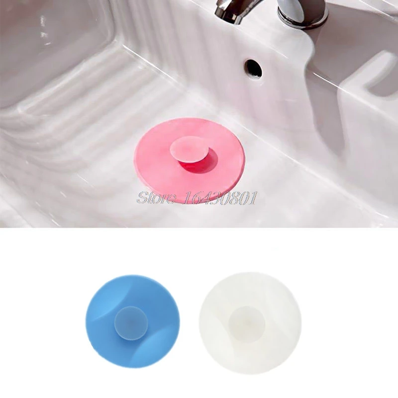 Us 0 81 31 Off Kitchen Rubber Bath Tub Sink Floor Drain Plug Kitchen Laundry Water Stopper Tool S08 Drop Ship In Drains From Home Improvement On