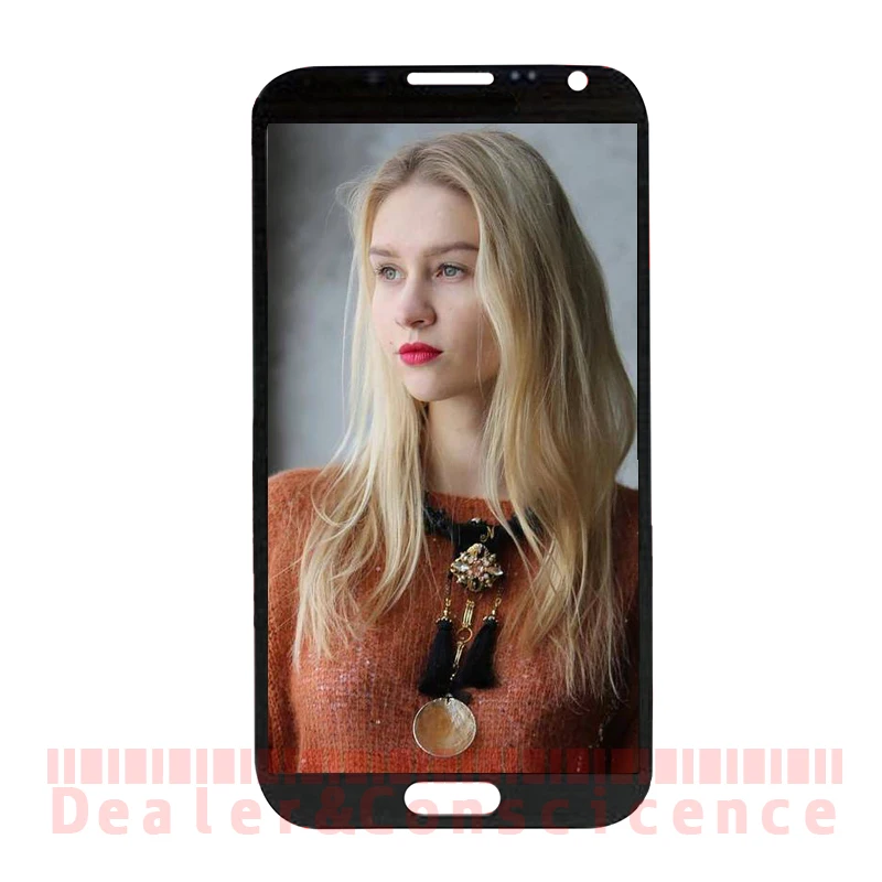 

1PCS (Tested) For Samsung Galaxy Note 2 Note2 N7100 N7100F GT-N7100 LCD Display Assembly Digitizer AMOLED Touch Screen Panel