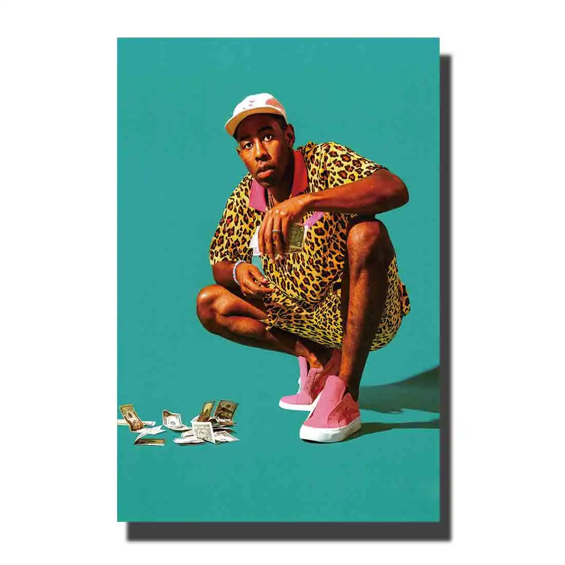 

Poster custom Wall stickers Tyler the Creator Hip Hop Rap 27x40 24x36 14x21 canvas room decoration wall decor