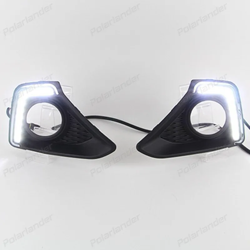 

1 aet drl светодиодсветодиодный Автозапчасти для H/yundai I10 2013-2015 10 светодиодный ных автомобильных стильных дневных ходовых огней