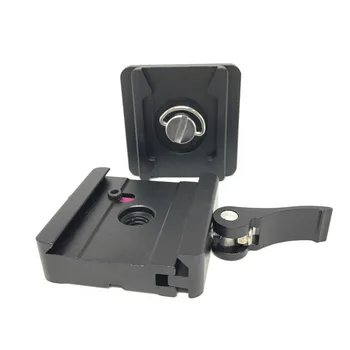 

1/4" Screw Quick Release Plate and 3/8" Clamp Adapter Mount with Lock for DSLR Camera Tripod Monopod Ball Head Arca Swiss RRS