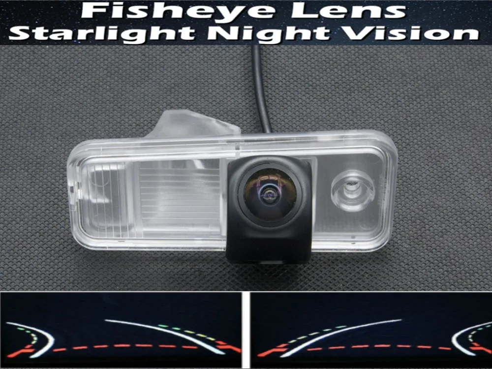 

1080P Reverse Camera Dynamic Trajectory Tracks Fisheye Car Parking Rear view Camera for Hyundai ix25 2014 2015 2016 Car Camera