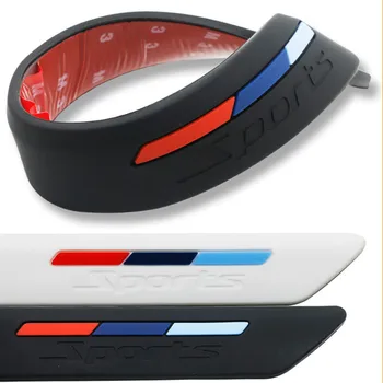 

2pcs car anti-collision strip bumper protector Car crash bar anti-rub for DACIA duster sandero lodgy sandero dokker logan mcv