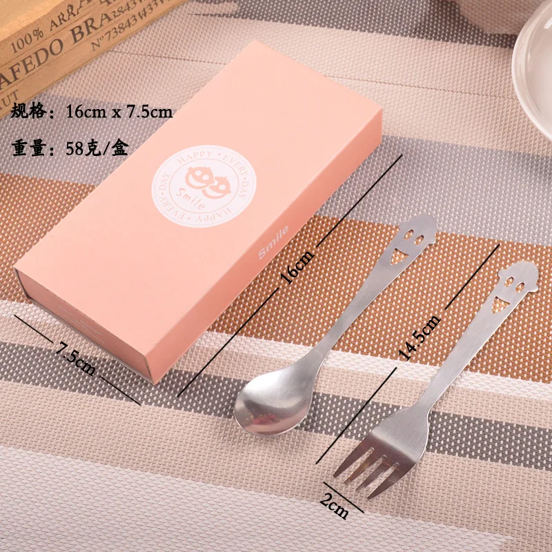 Набор детской посуды из нержавеющей стали и вилки|dinnerware set|steel tablewaretableware dinnerware sets |