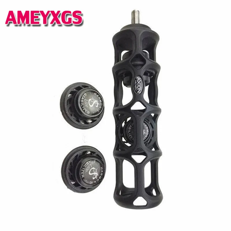 

1Pc 8oz Archery Stabilizer Compound Bow Riser Damper 6" CNC Aluminum Silencer Vibration For Outdoor Hunting Shooting Accessories