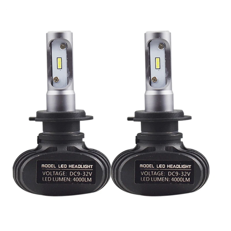

2pcs 50W Car Headlight Bulbs H1 H3 H7 H11 9005 9006 9012 LED White Headlamp H4 9003 HB2 Hi-Lo Beam Auto Fog Lights 12V 24V