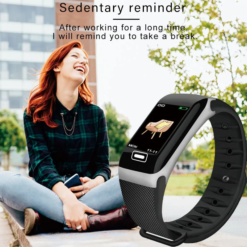 

BANGWEI Smart Bracelet Health Monitor Heart Rate / Blood Pressure / Waterproof Pedometer Sports Bracelet for men Women's Watch
