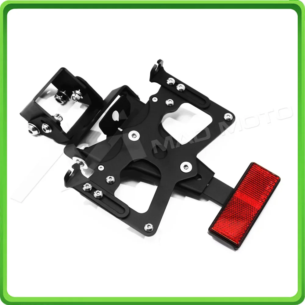 For Yamaha R6 YZF-R6 2006-2015 2007 2008 2009 2010 2011 2012 13 Motorcycle Adjustable Fender Plate Bracket License Plate Holder (3)