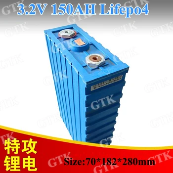 

GTK 3.2v 150Ah lifepo4 high capacity battery lifepo4 battery pack diy 12v RV High-power inverter golf cart Electric tricycle