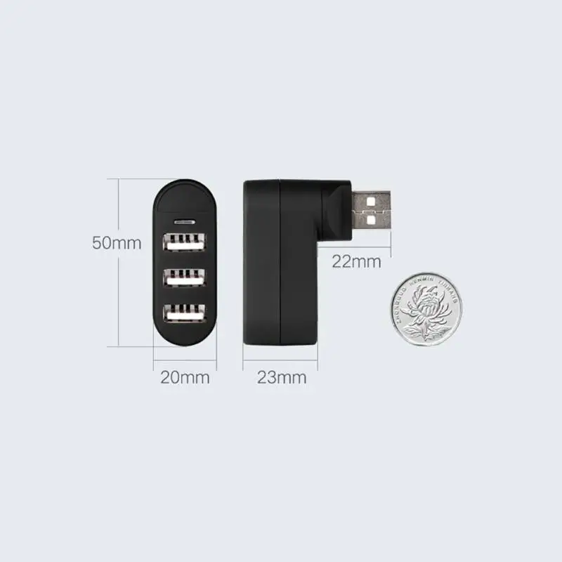 Usb 2,0 High Speed 3 Порты и разъёмы концентратор usb-разветвитель 3 Порты и разъёмы расширитель несколько конвертер адаптер для портативных ПК вкладки usb-концентратор