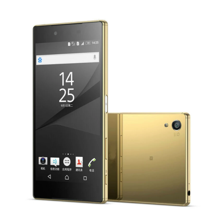 Сотовый телефон Sony Xperia Z5 Premium E6853 5 дюймовый экран 3 Гб ОЗУ 32 ПЗУ Android 3430 мАч 23 МП одна