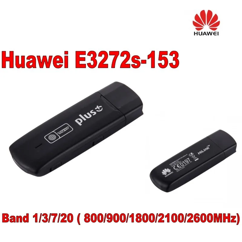 Huawei e3272s-153 LTE 4 г 3G/HSPA + Новый разблокирована usb модем с 2 шт. антенны