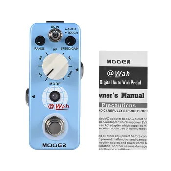 

Mooer @WAH Effect Pedal Auto Wah Touch Wah Guitar Effects 5 Filter Modes with pedal connector Mooer Effects Pedal