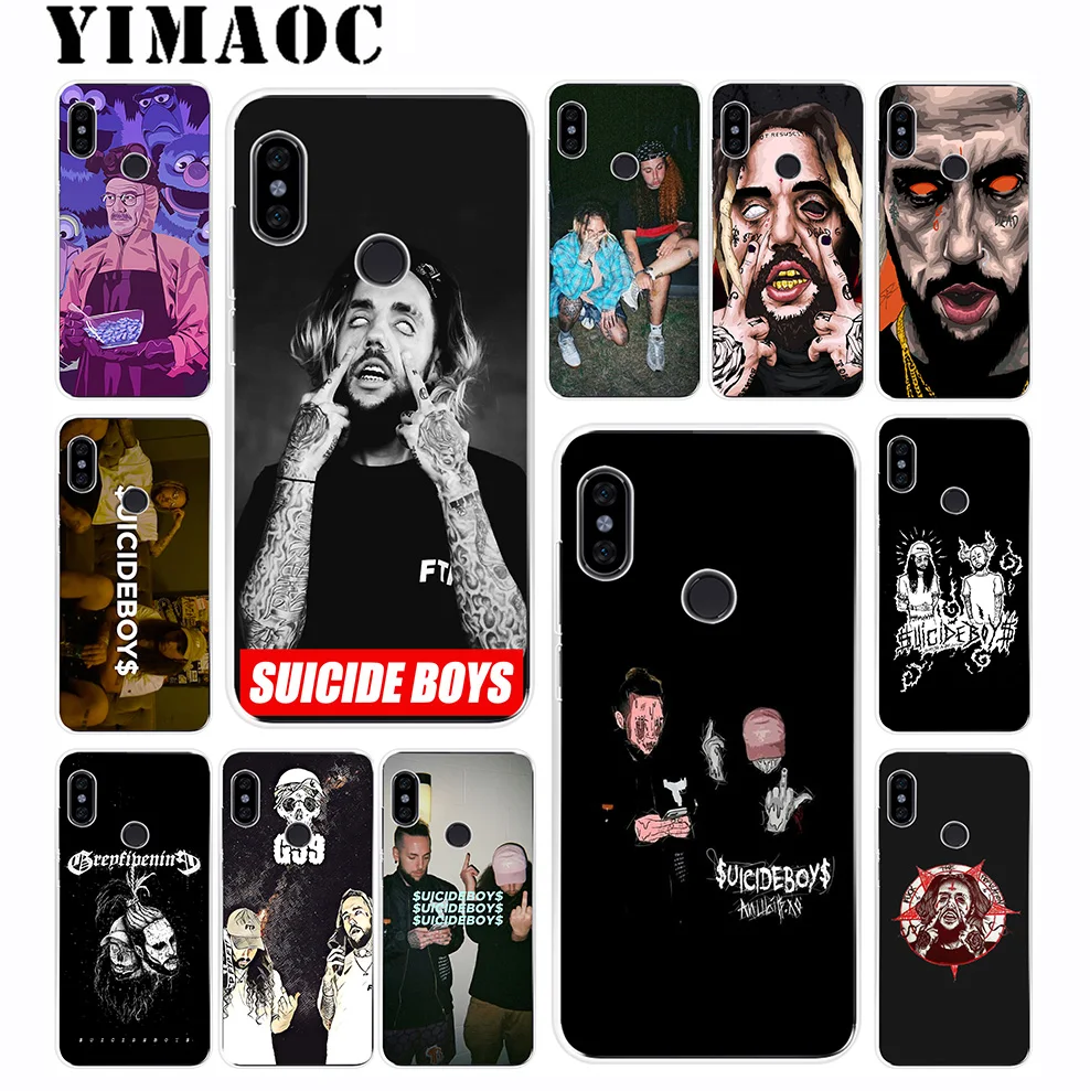 YIMAOC Suicide Boys Мягкий силиконовый чехол для Xiaomi Redmi 6 6A 5A 5 S2 Puls Note 8 7 4X4 4A Pro Go |