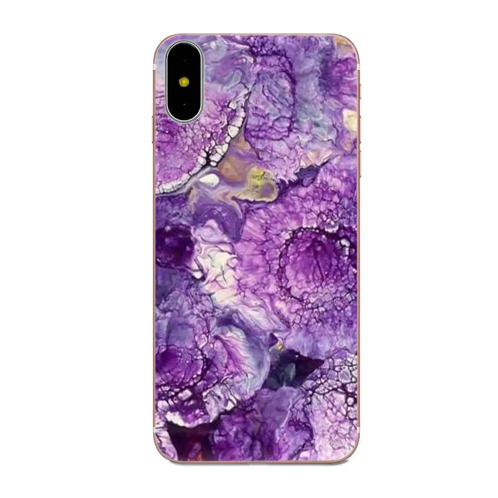 Цветы на мраморе ТПУ чехол для Apple iPhone X XS Max XR 4 4S 5 5C 5S SE 6 6S 7 8 Plus|Чехлы-накладки| |
