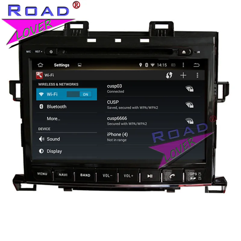 Sale Car Radio Android 9.0 Multimedia DVD Player Octa Core Autoradio For Toyota Alphard 2007- Stereo GPS Navigation 2 Din Navi Unit 5