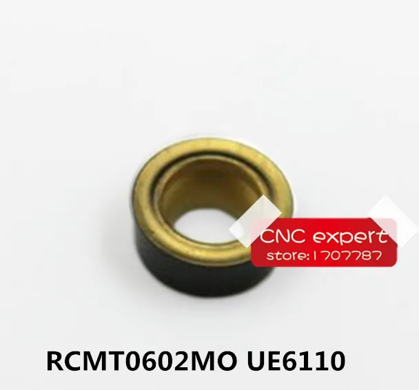 

Free Shipping 10PCS cutting blade RCMT0602MO UE6110 Turning blade,Suitable for SDGCR/SRDCR/SRACR Lathe tool