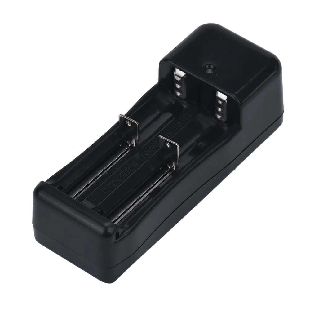 

High Quality Factory sales High efficiency Universal Dual Battery Charger For 18650 16340 26650 Rechargeable 3.7V Li-ion EU 56#