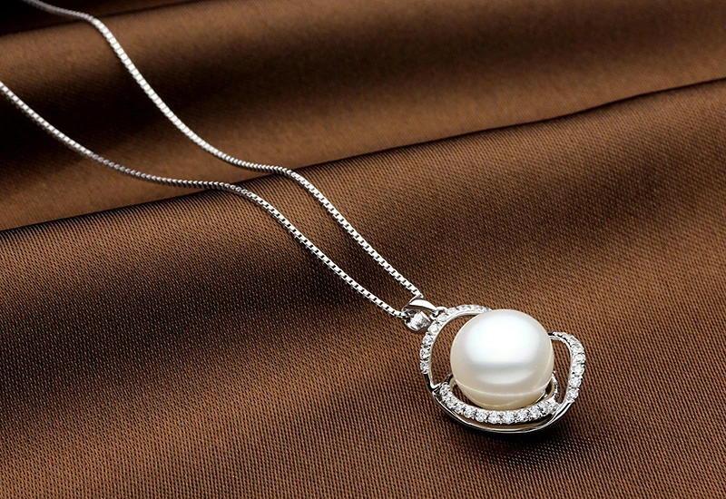 TZ10121WP silver pearl necklace 3