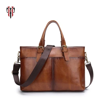

TIANHOO 2018 manual color man bags genuine leather crossbody & handlebags Retro style fashion shoulder men bags