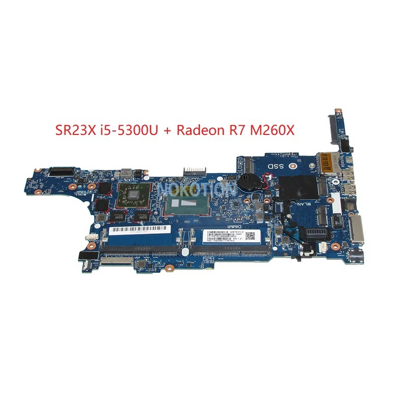 NOKOTION для HP Elitebook 840 G2 материнская плата ноутбука 14 дюймов SR23X i5-5300U Radeon R7 M260X