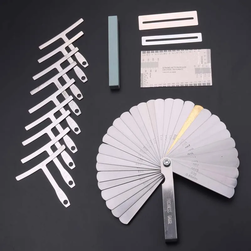 

Newly Guitar Nut Curl Measurement Repair Kit Musical Instruments Guitar Tools FMS19
