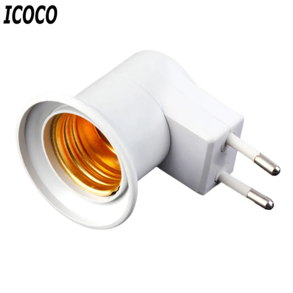 Icoco E27 Professional Super Light Weight Lamp Wall Socket E27 Socket