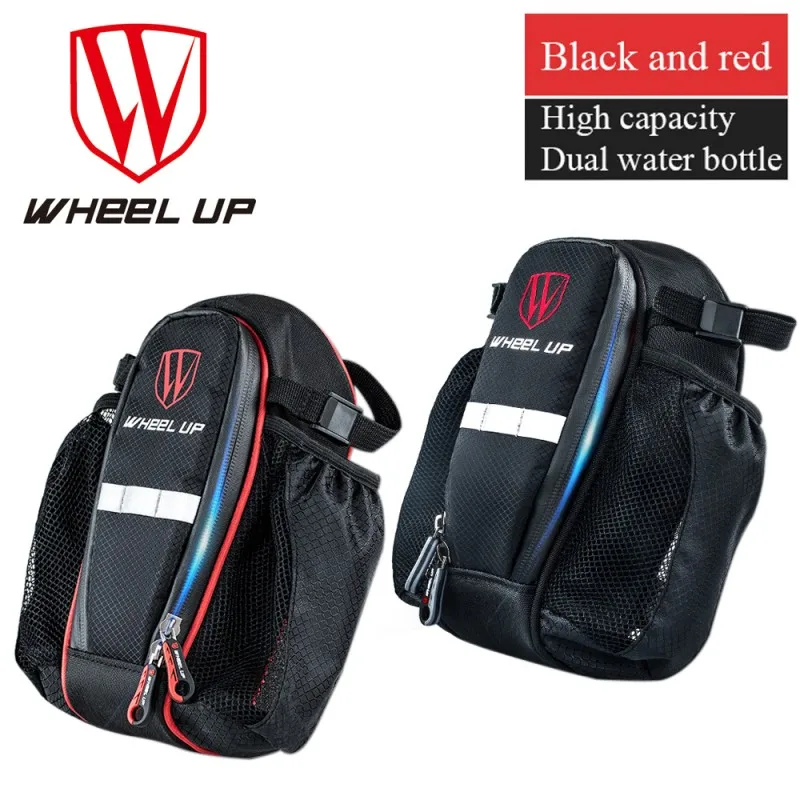 2 Pockets Bike Bag Bicycle Seat Post Bag Mountain MTB Road Bike Seat