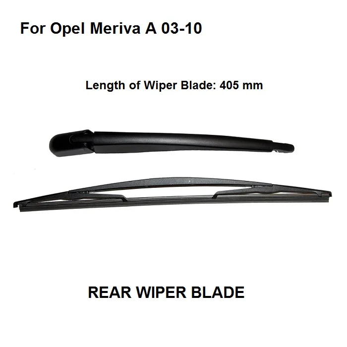 FOR VAUXHALL OPEL MERIVA MK1 A 2003 2010 REAR WINDSCREEN WINDOW WIPER