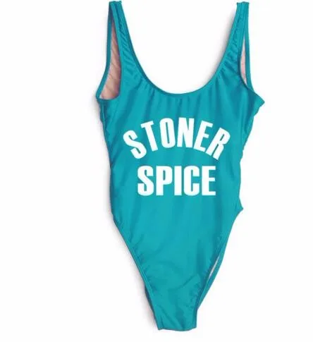 Американский размер s-xl женский цельный костюм с открытой спиной Купальники STONER SPICE женский сексуальный купальный костюм с высоким вырезом Сексуальная Пляжная одежда