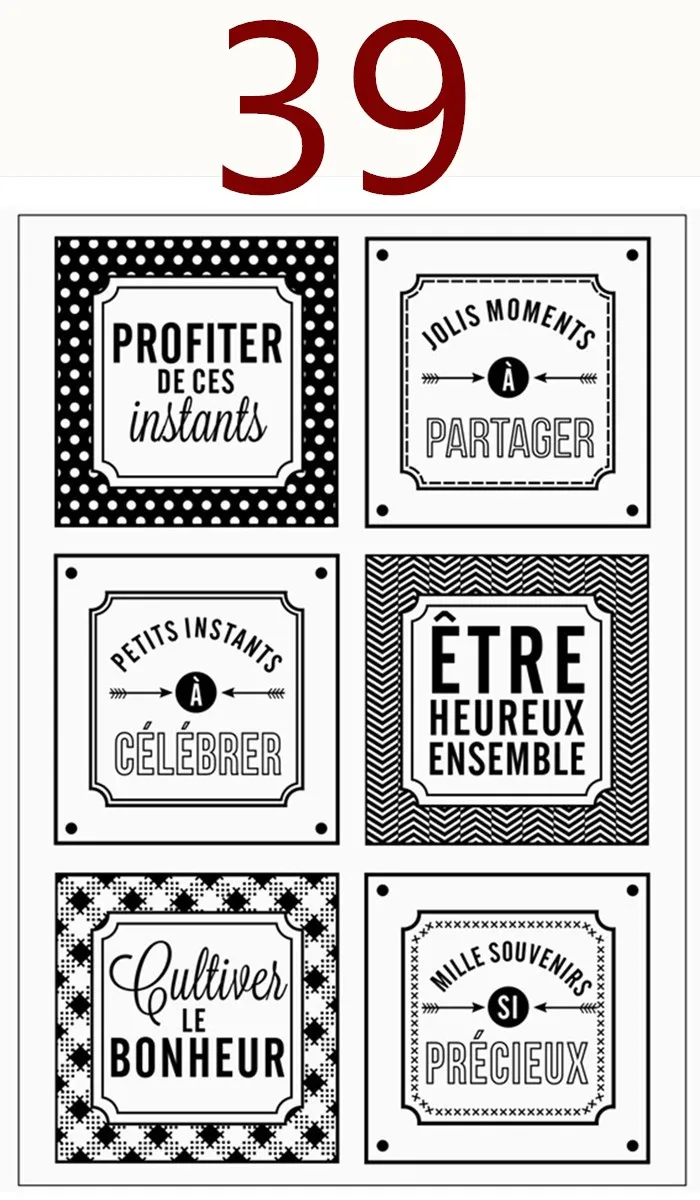 

Word clear stamps