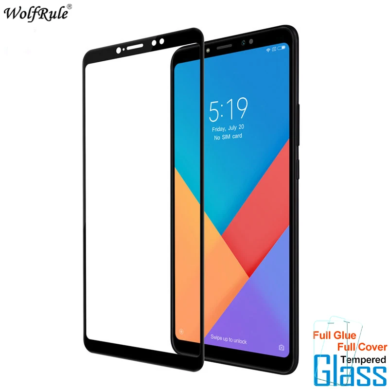 

2Pcs For Glass Xiaomi Mi Max 3 Screen Protector Full Glue Cover Tempered Glass For Xiaomi Mi Max 3 Glass Protective Phone Film