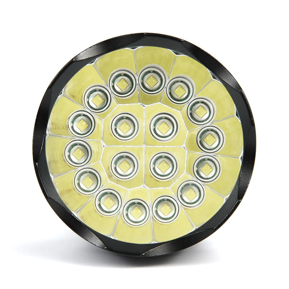 

18x XM-L T6 LED Flashlight 5 Modes 26650/18650 Cycling Fishing Hunting Torch Lamp Light Waterproof Rechargeable #5J25