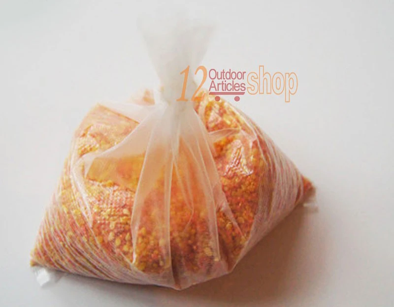 Enhanced PVA Bags for Carp Fishing - Water Dissolving, 50-Pack, 7cm x 15cm